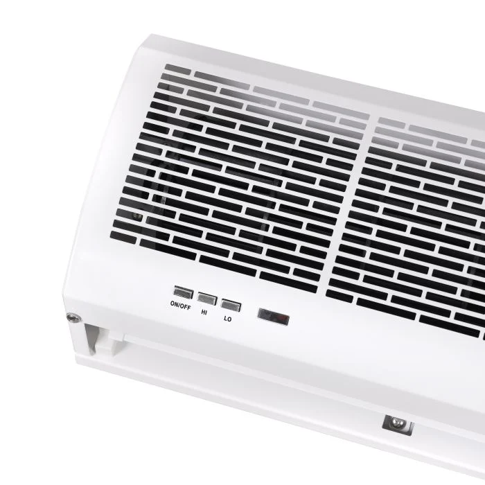 Geepas Air Curtain, 2 Speed Setting, Low Noise, GCT1213CFM | Commercial Indoor Air Curtain | Spray Coating | Rust-Proof | Remote Control | Low Maintenance - Image 8