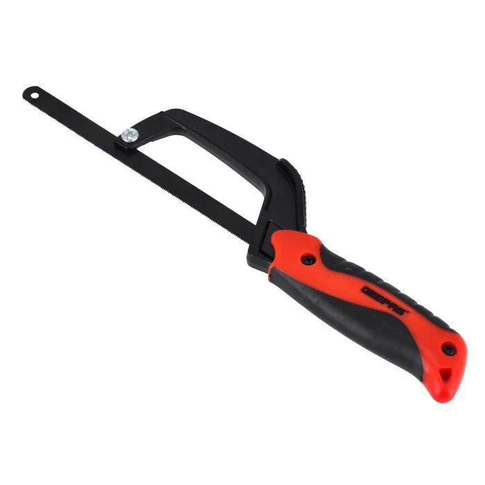 Geepas AL Handle Hacksaw Saw 250mm - Portable Multi-Purpose DIY Saw Hacksaw Universal Saw Woodworking Tool | Comfortable Handle | Ideal for Cutting Wood, Plastic, Rope, Bamboo, Soft Rubber - Image 3