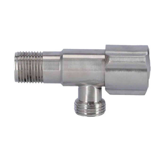 Geepas Angle Valve - Single Lever Mixer Tap with Roughened Thread for Simple Sealing, Wall Connection with Ergonomic Knob with High Outflow | Ideal for Bathroom, Kitchen & More | 1 Year Warranty - Image 3