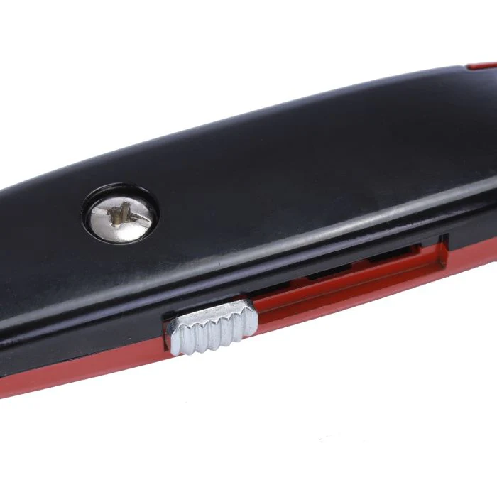 Geepas Auto-Retractable Safety Utility Knife | Multi-Purpose Outdoor Knife | Ergonomic Handle & Razor-Sharp Blades | Safety Toolkit with Internal Blade Storage - Image 2