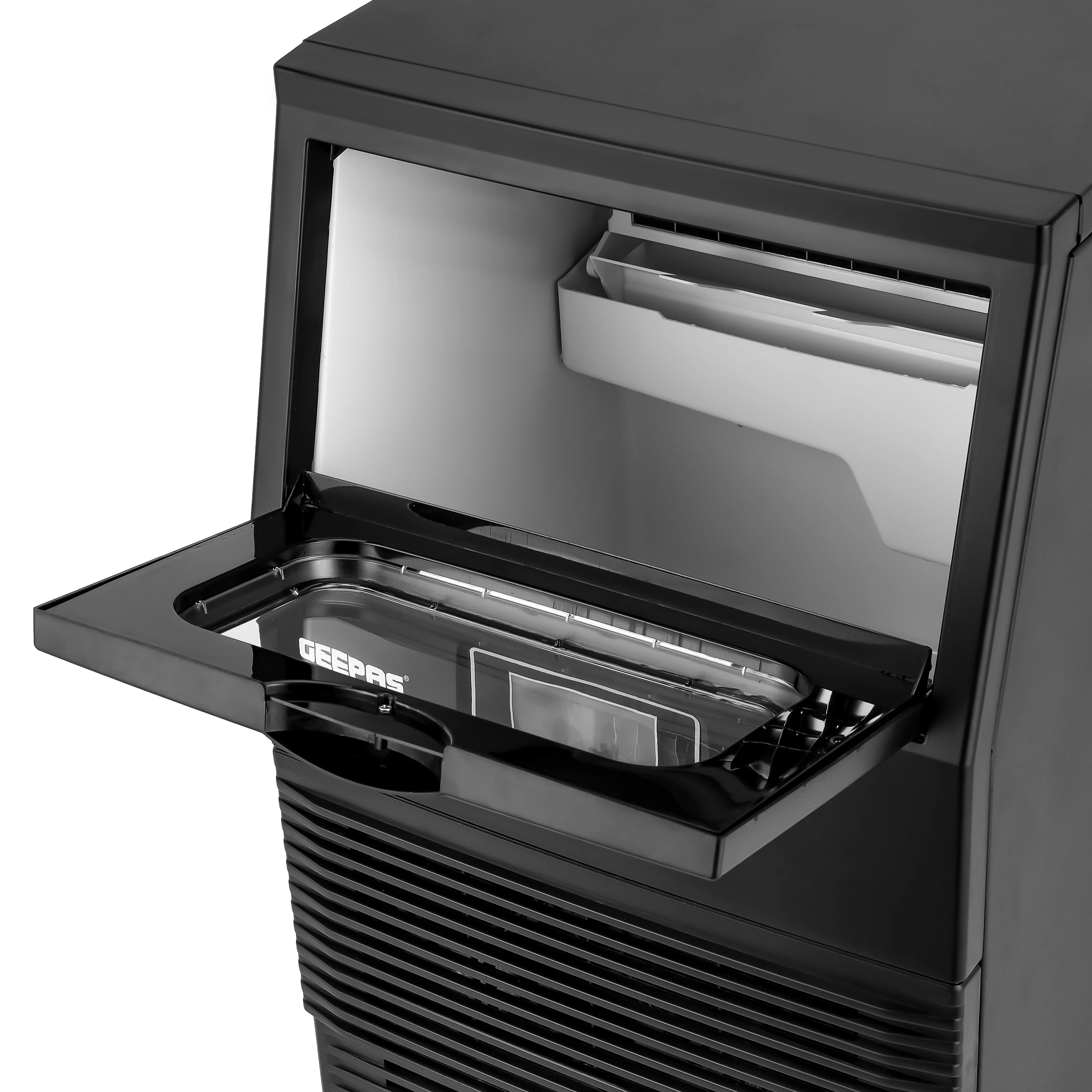 Geepas Automatic Ice Maker GIM63061 | 30kg Ice Production per Day | Fast 12–20 Minute Ice Making Cycles| Auto Shut-Off| Digital Control Panel| Large Ice Storage Capacity - Image 4