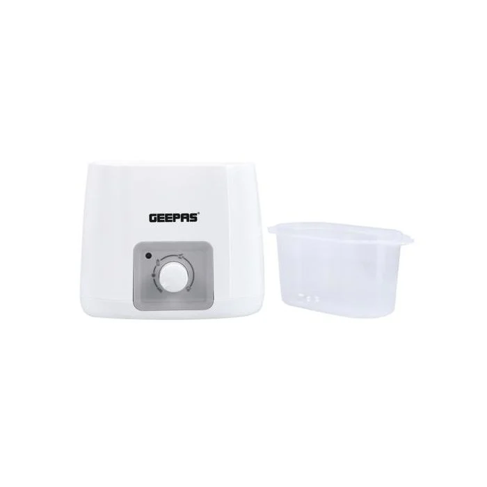 Geepas Baby Bottle Warmer 150W - 2Pcs Bottle Steam Sterilizer Capacity & Dryer with Knob in 15 Min, PP/BPA Free with Dry Protection, Drying time Control and only Drying Function | 2 Years Warranty - Image 4