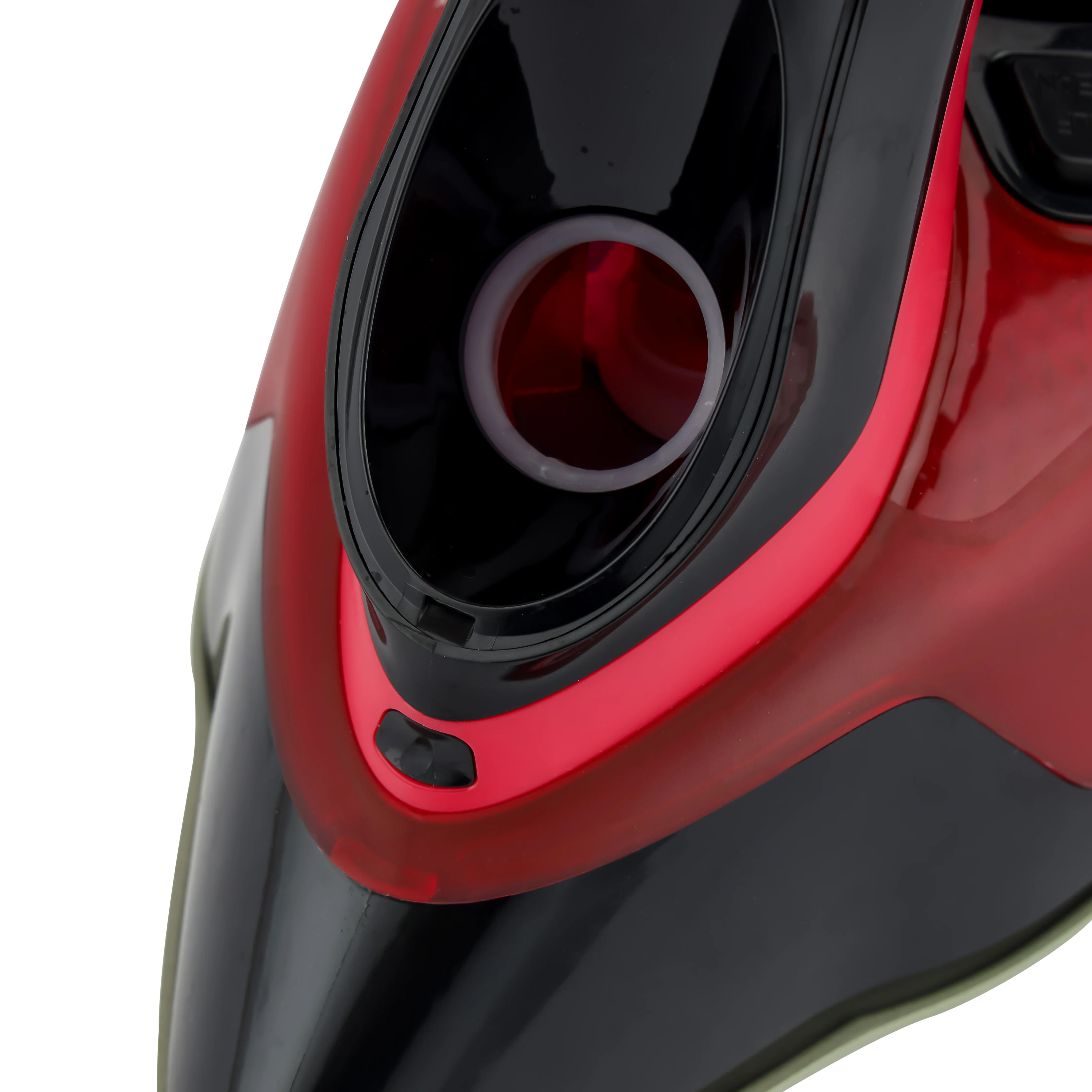 Geepas Ceramic Steam Iron GSI24026 | 3100W, Ceramic Soleplate, Anti-Calc & Anti-Drip, 350ml Tank, Comfortable Handle, Multi-Function, 2-Year Warranty, Red/Black - Image 4