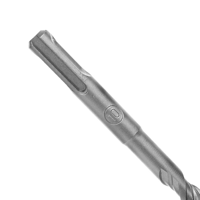 Geepas Chisel Bit Round 10mm - 210mm Long, Perfect for Compacting, Grooving, Cutting & More | 150mm Long Working | Compatible for Drill, Rotary Hammers, and Impact Hammer | Ideal for Plumbers, DIYers, Carpenters, Construction Workers and More - Image 2