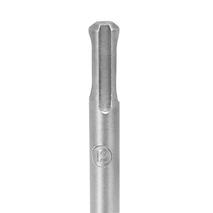 Geepas Chisel Bit Round 12mm - 160mm Long, Perfect for Compacting, Grooving, Cutting & More | 95mm Long Working | Compatible for Drill, Rotary Hammers, and Impact Hammer | Ideal for Plumbers, DIYers, Carpenters, Construction Workers and More - Image 3
