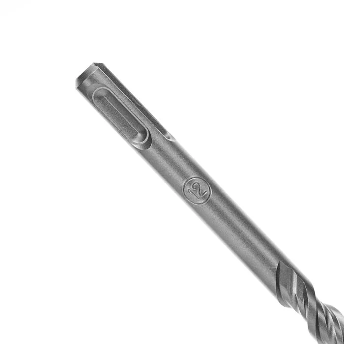 Geepas Chisel Bit Round 12mm - 200mm Long, Perfect for Compacting, Grooving, Cutting & More | 150mm Long Working | Compatible for Drill, Rotary Hammers, and Impact Hammer | Ideal for Plumbers, DIYers, Carpenters, Construction Workers and More - Image 2