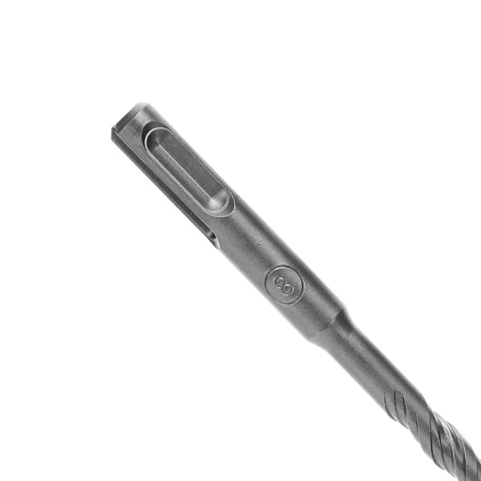 Geepas Chisel Bit Round 8mm - 160mm Long, Perfect for Compacting, Grooving, Cutting & More | 95mm Long Working | Compatible for Drill, Rotary Hammers, and Impact Hammer | Ideal for Plumbers, DIYers, Carpenters, Construction Workers and More - Image 3