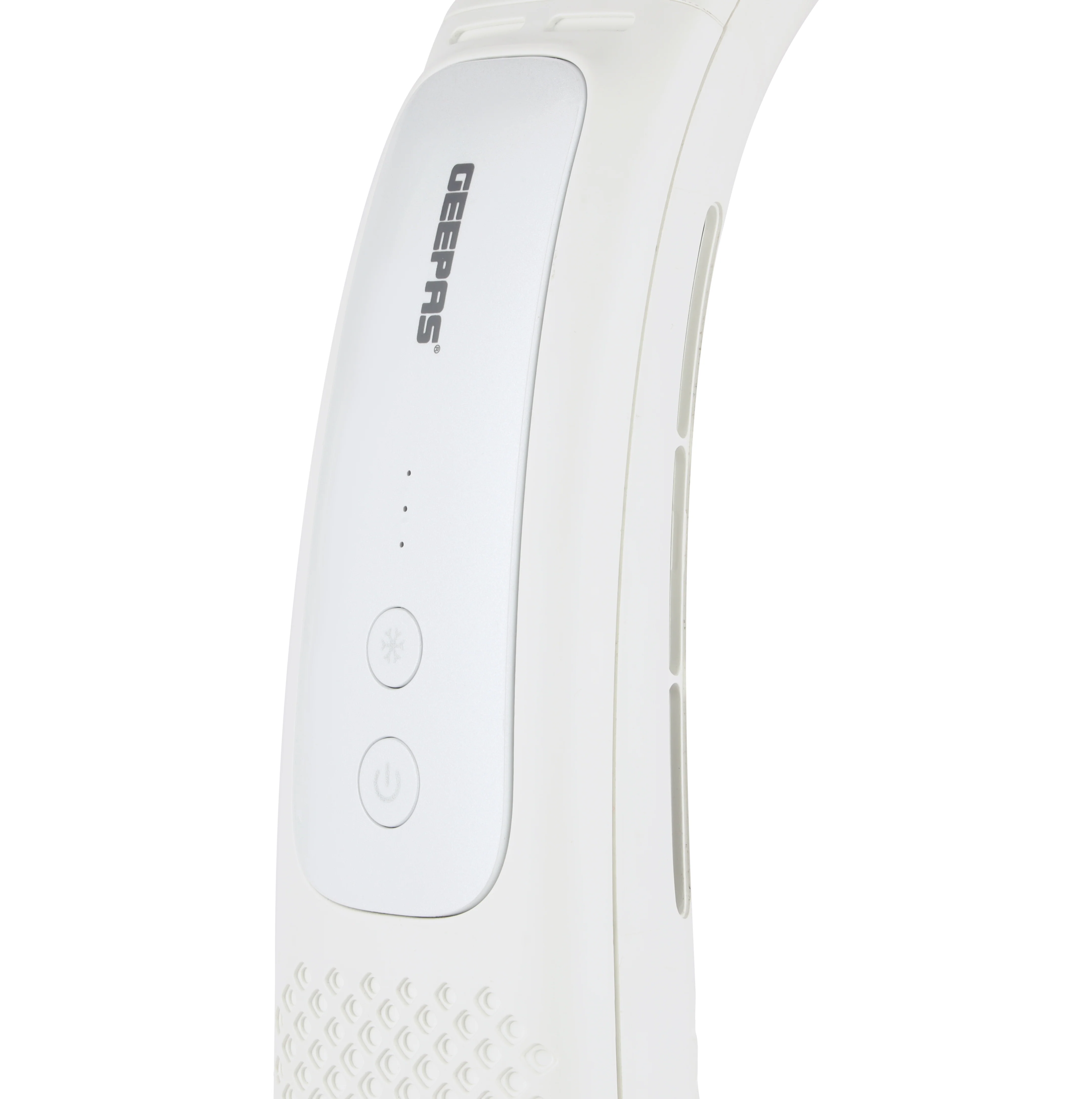 Geepas Cool Collar- GF21229/ 12 Hours Long Working Time, 3 Speed Levels/Lightweight, Suitable for Indoor and Outdoor Use/ Silent, Safe and Secure/ White, 2 Years Warranty - Image 4
