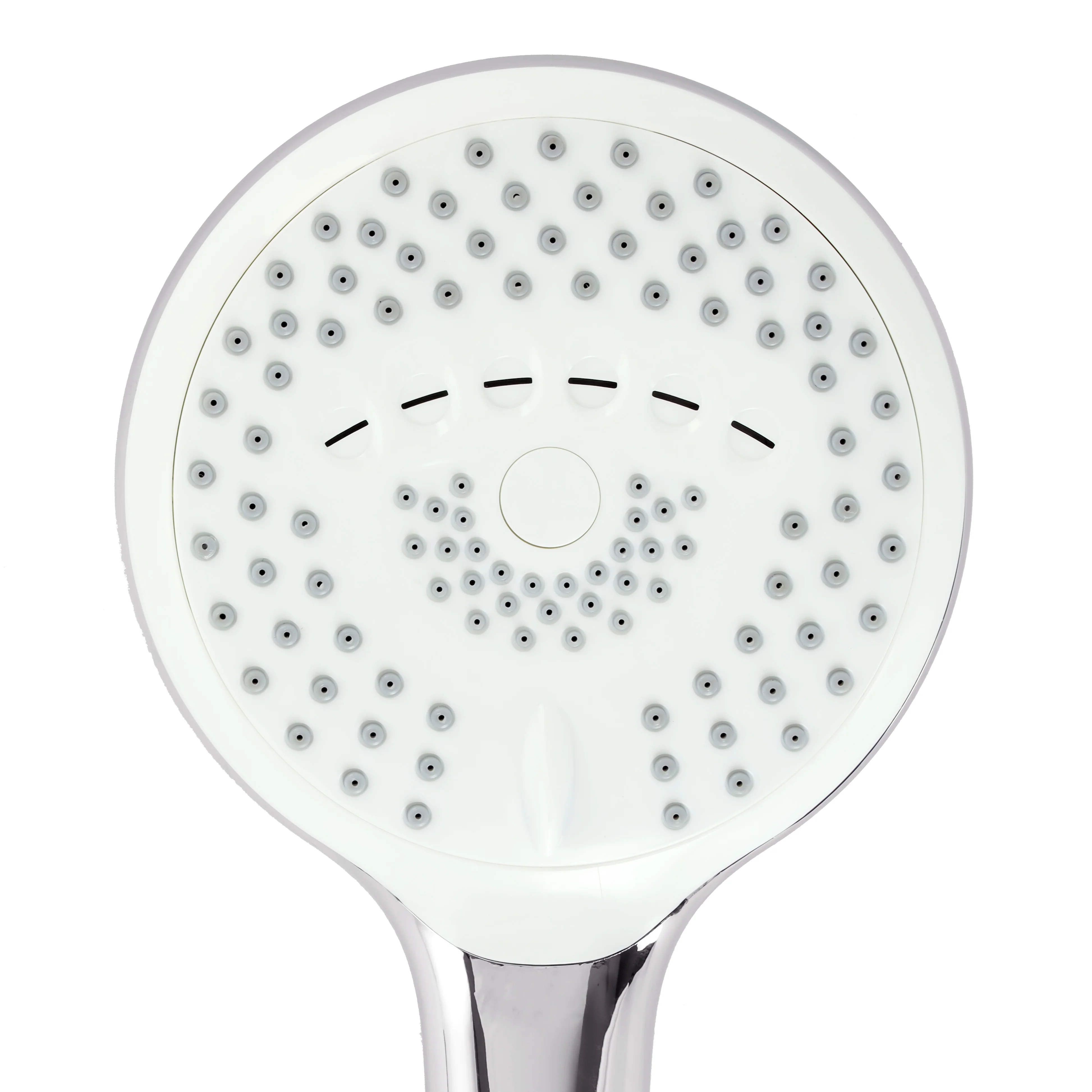 Geepas Curve Hand Shower- GSW61117| 12CM Diameter, 5 Functions, Easy-to-use Dial to change the functions| High-Quality Material,  Chrome Plated| | 3-Year Warranty - Image 3