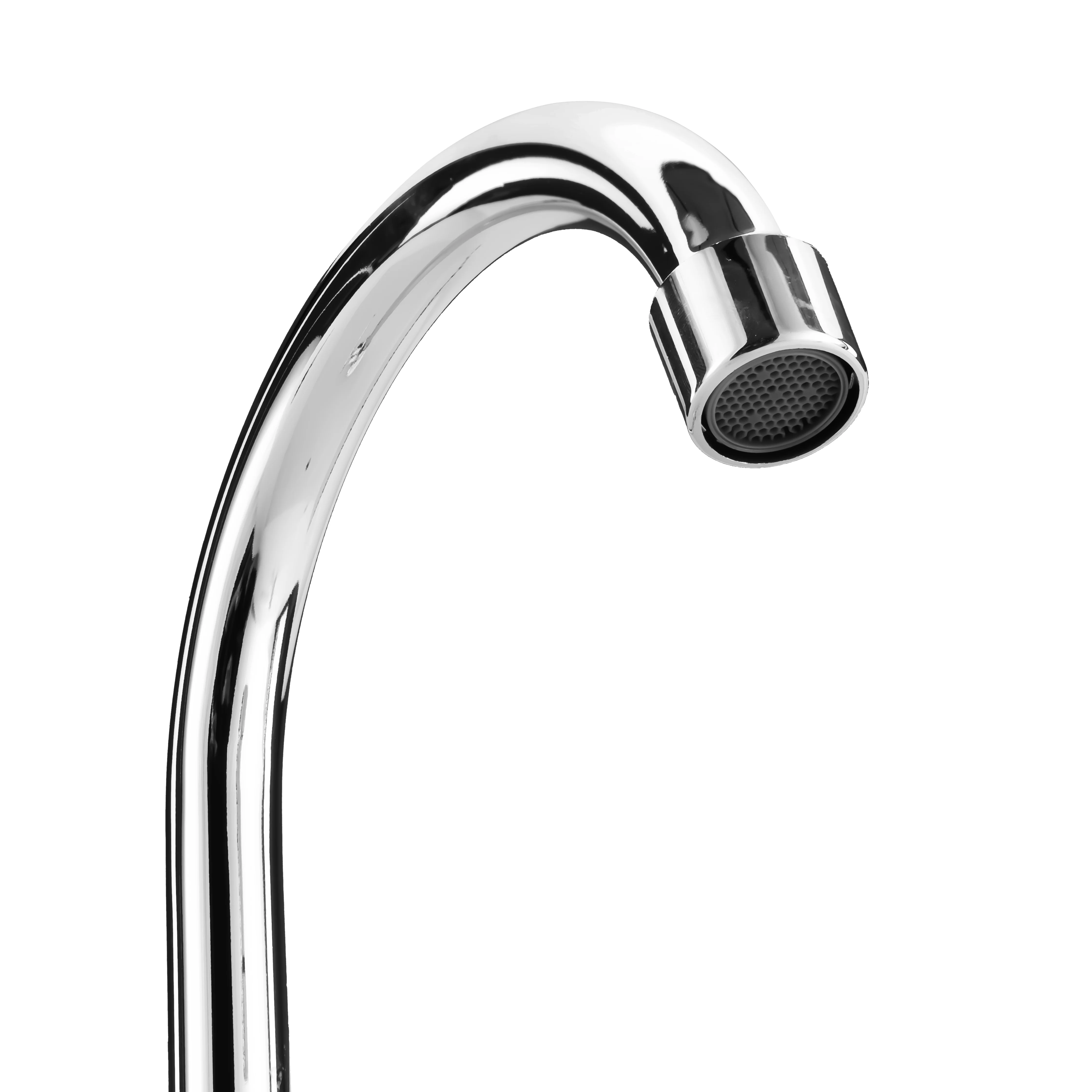 Geepas Deck Mounted Sink Tap GSW61137 | Single Hole Mount for Kitchen & Bathroom | Chrome Finish, Durable Quarter Turn Cartridge, Leak-Proof Handle, 360° Swivel Spout - Image 5