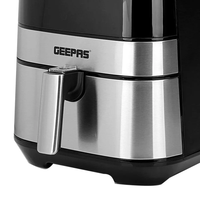 Geepas Digital Air Fryer GAF37510 | 5L Oil-Free Cooking | LED Display with Touchscreen, 60-Min Timer, Adjustable Temp Up to 200°C | 1700W Power| 2 Years Warranty - Image 6