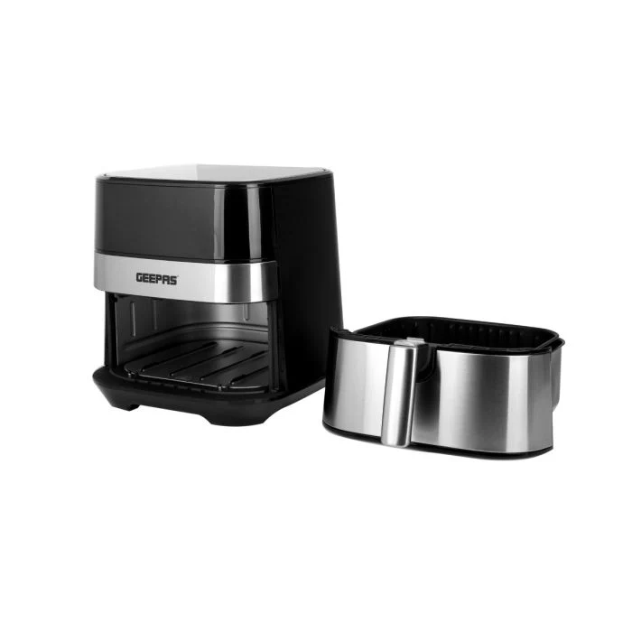 Geepas Digital Air Fryer GAF37510 | 5L Oil-Free Cooking | LED Display with Touchscreen, 60-Min Timer, Adjustable Temp Up to 200°C | 1700W Power| 2 Years Warranty - Image 7