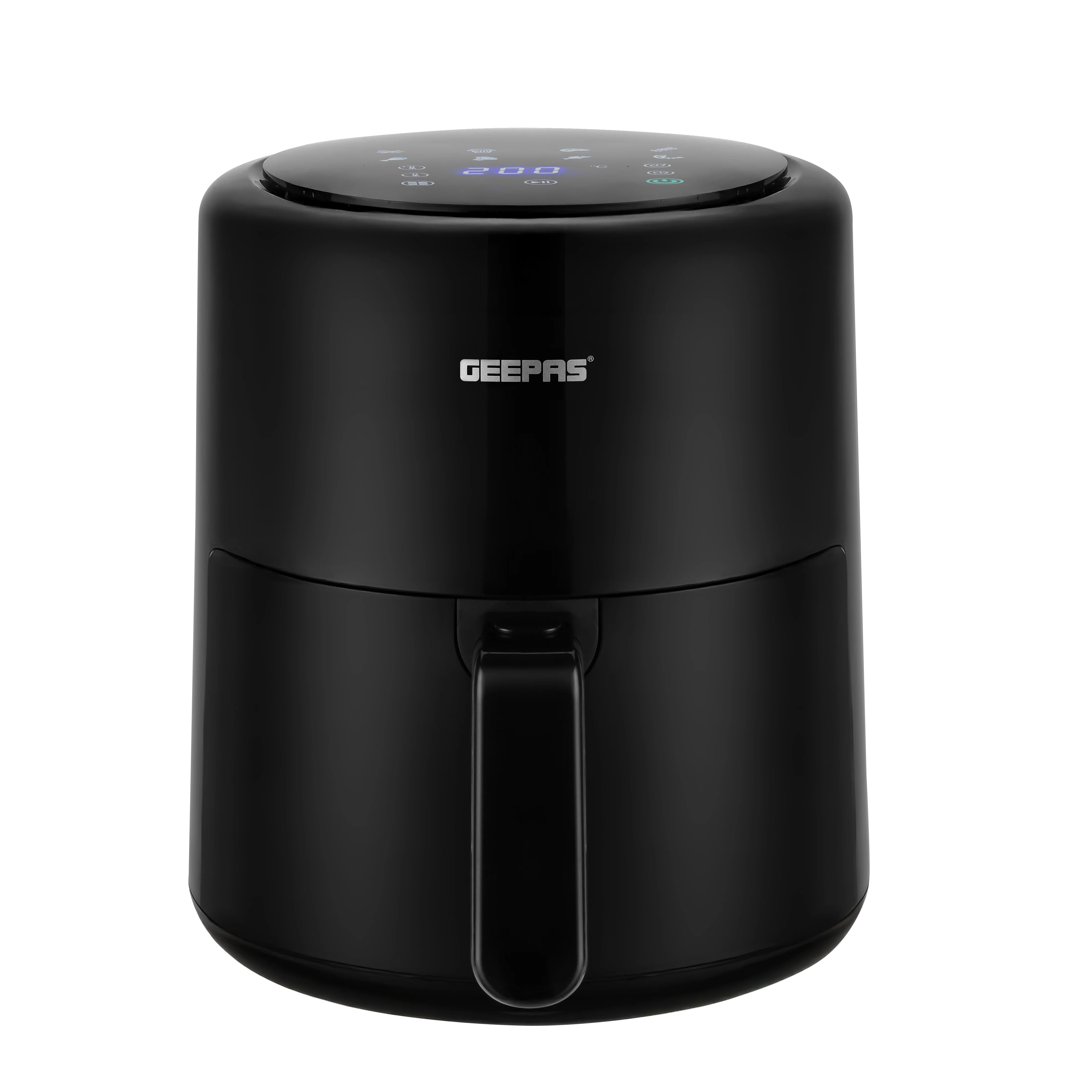 Geepas Digital Air Fryer- GAF37512T/4.0 L Pot, with Vortex Air Frying Technology/Multiple Function, 1-60 Min Timer, Temperature 80-200 Degree Celsius/Touch Screen Control - Image 3