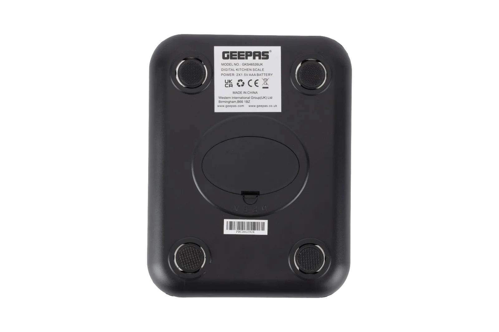 Geepas Digital Kitchen Scale GKS46526UK 5kg | LED Display | Tare Function | High Precision Sensor | Auto On/Off | Stainless Steel Platform & Accurate 1g Measurement - Image 5
