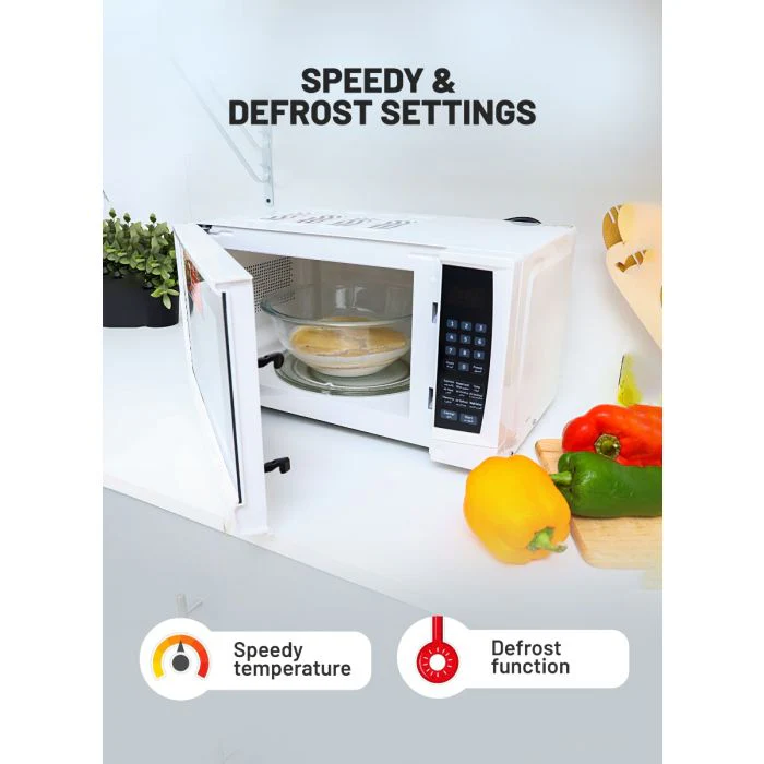 Geepas Digital Microwave Oven GMO1895 | 20L Capacity | 1200W Power | Digital Control Panel | One-Touch Cooking Functions| Defrost & Reheat Options|  1 Year Warranty - Image 6