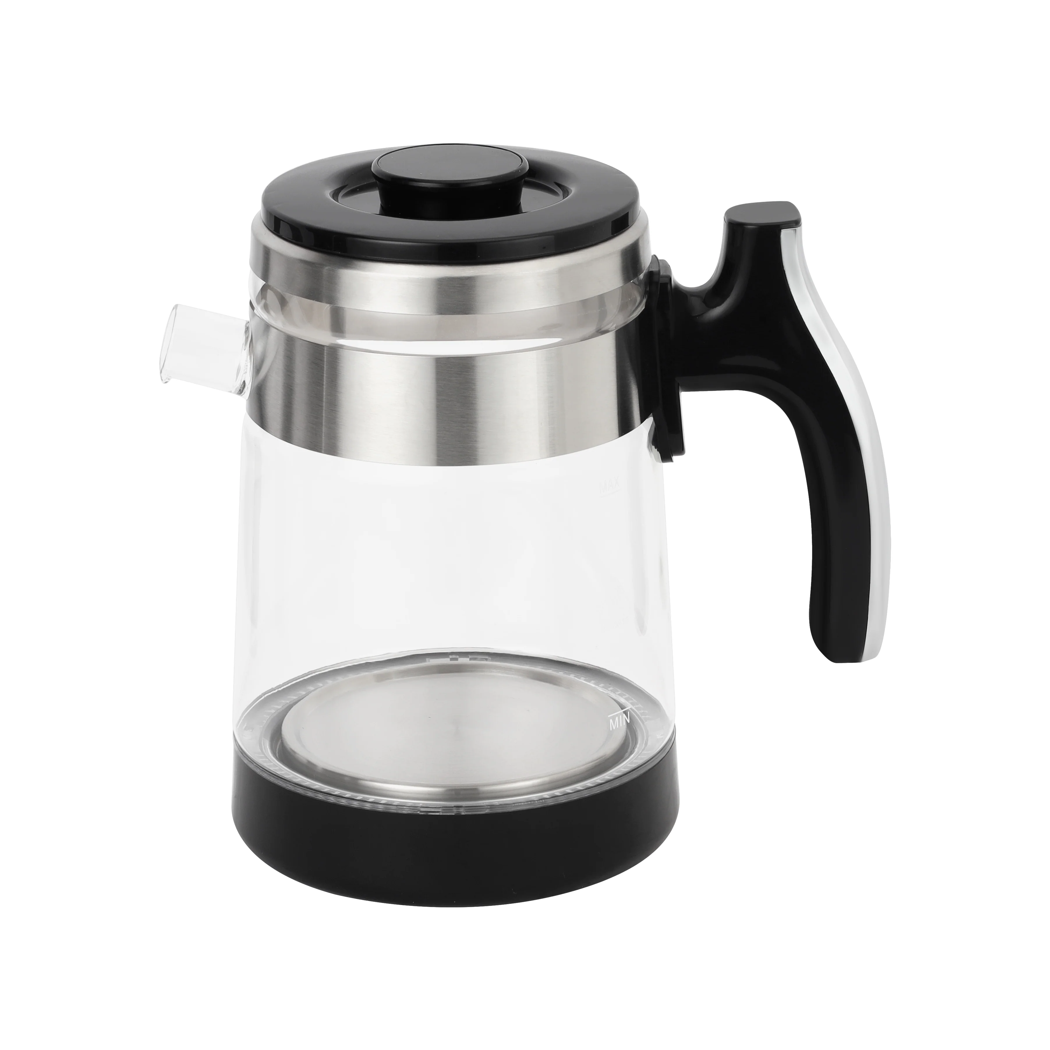 Geepas Digital Tea Maker GTM38079 | 1.8L kettle + 0.9L teapot, smart touch control, durable glass body, stainless steel heater, overheating protection, 1500W power - Image 3