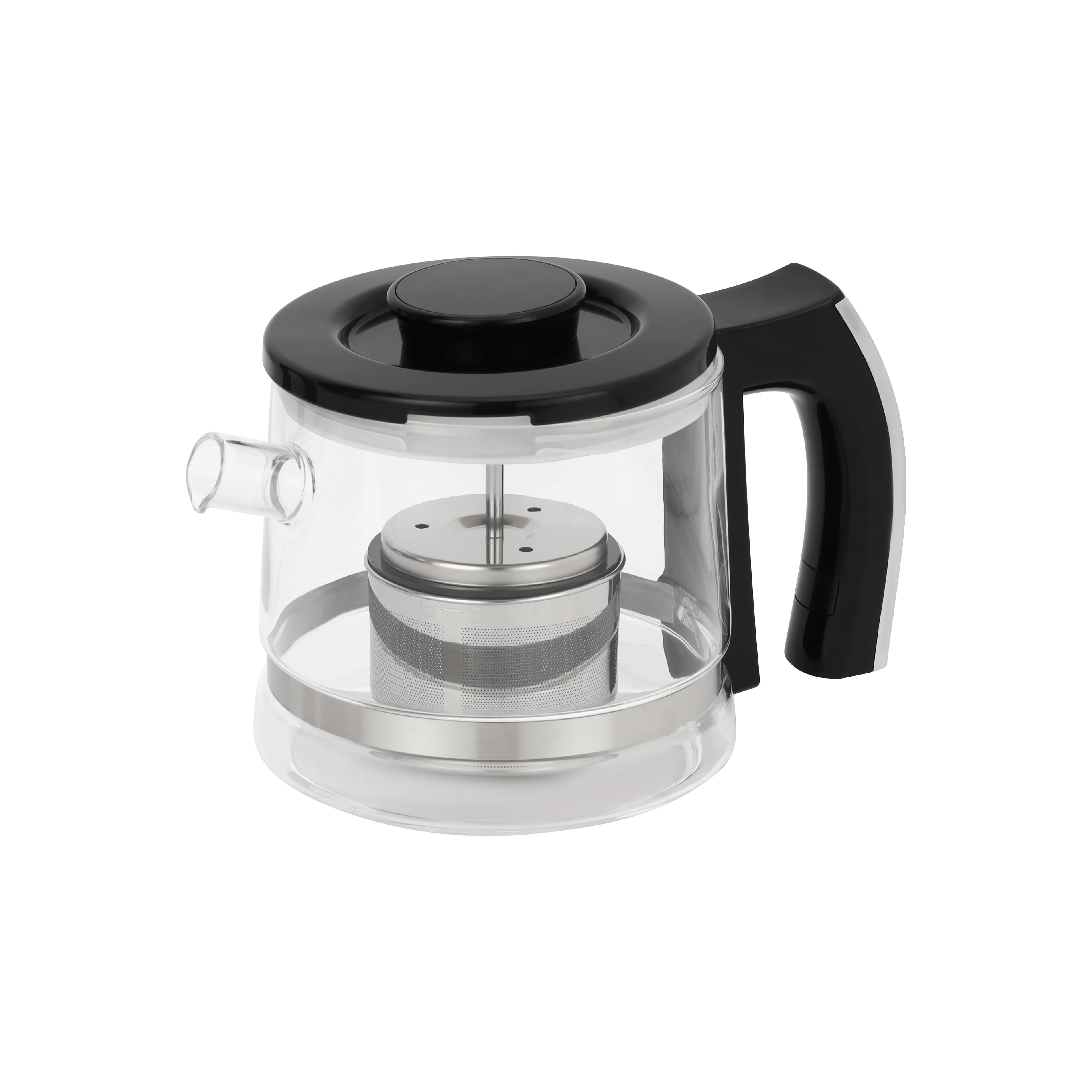 Geepas Digital Tea Maker GTM38079 | 1.8L kettle + 0.9L teapot, smart touch control, durable glass body, stainless steel heater, overheating protection, 1500W power - Image 5