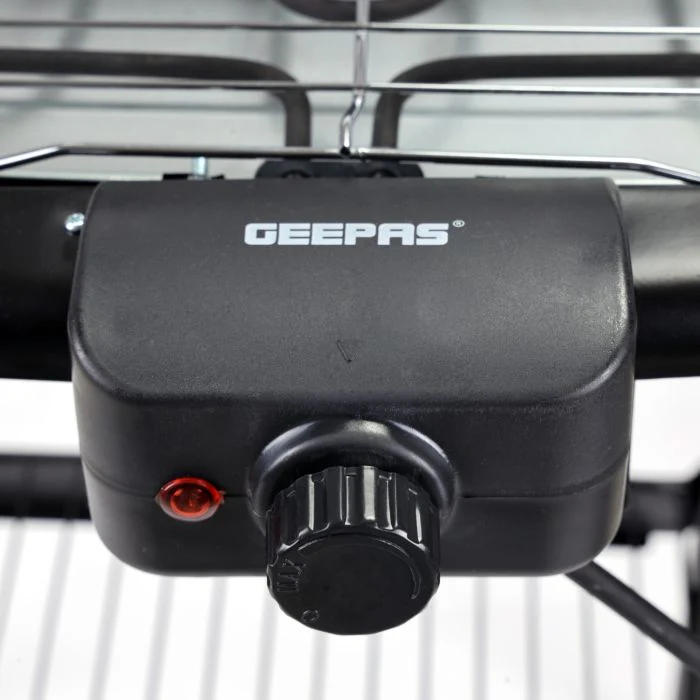 Geepas 2000W Electric Barbecue Grill | Auto-Thermostat Control with Overheat Protection, Space-Saving & Waterproof Design | Perfect for Grilling Chicken, Beef & More - Image 5