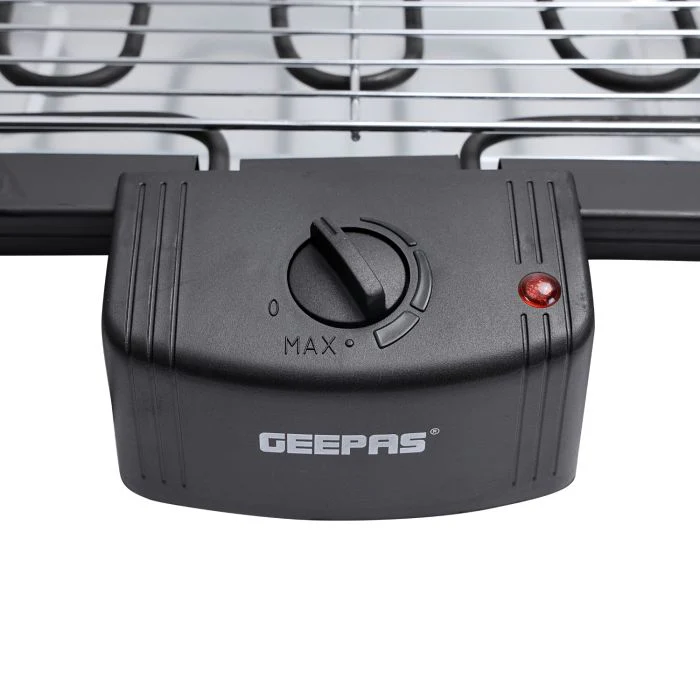 Geepas 2000W Electric Barbecue Grill - Table Grill, Auto-Thermostat Control with Overheat Protection - Space Saving, Detachable Heating Element | 2 Years Warranty - Image 7