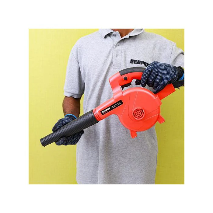 Geepas Electric Blower 600W - Compact and Lightweight Leaf Blower Variable Speed Settings No Load 16000 RPM with Vacuum Cleaner Function | 1kg Dust Bag | Perfect for Cleaning Home, Porch, Garden, Office & More - Image 3