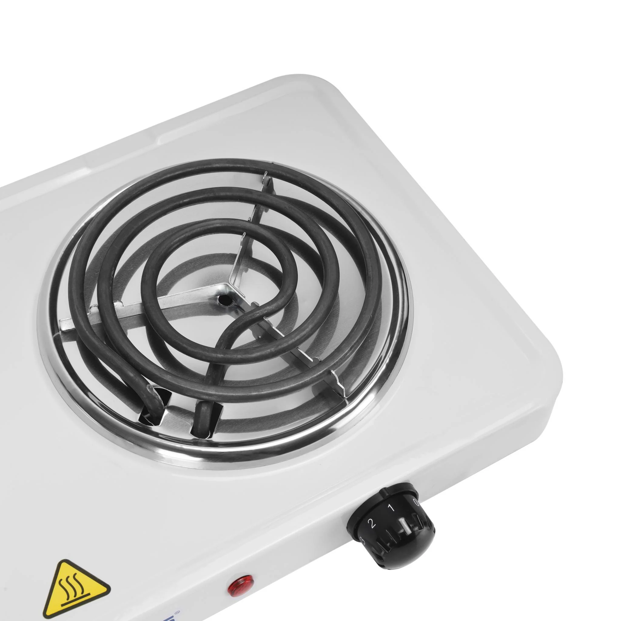 Geepas Electric Double Hot Plate GHP7576 | Dual 140mm Coil Plates| 2000W Power | Adjustable Temperature Control| Auto Thermostat| Indicator Light for Efficient Cooking - Image 5
