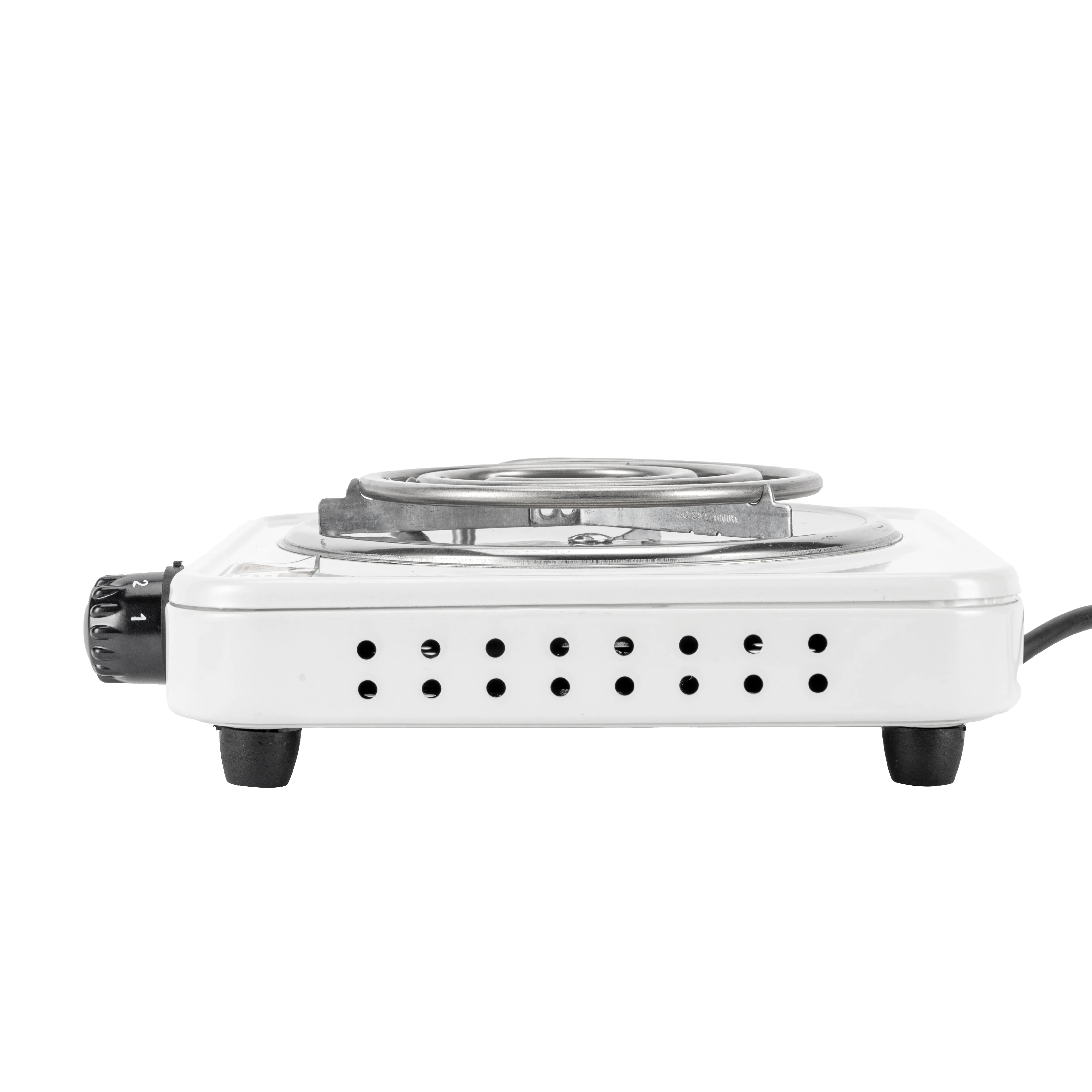 Geepas Electric Hotplate- GHP7577| Single Solid Hotplate of 140 MM, Equipped with Adjustable Thermostat| Ideal for Boiling, Sauting, Frying Etc | White, 2 Years Warranty - Image 4