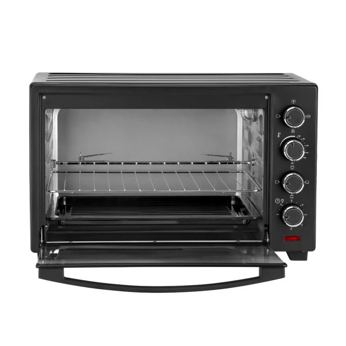 Geepas Electric Oven 48L with Rotisserie & Convection GO4451 | 2000W Power| 60 Minute Timer| Adjustable Temperature Control| Multi-Cooking Functions|  2 Years Warranty - Image 6
