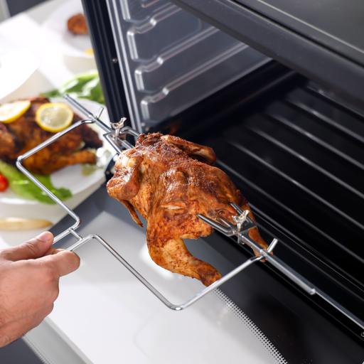 Geepas Electric Oven 60L with Rotisserie & Convection GO4401 | 2200W |60 Minute Timer| Adjustable Temperature | Multi-Cooking Functions| | Durable Body| 2 Years Warranty - Image 3