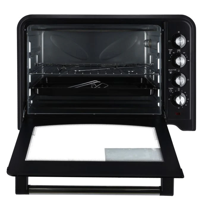Geepas Electric Oven GO34018 | 60L Large Capacity | 2200W Power | Convection & Rotisserie Function | Adjustable Temperature Control | Durable Design | 2 Years Warranty - Image 4