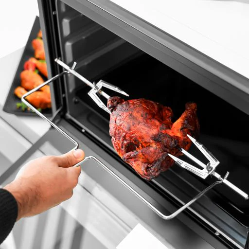 Geepas Electric Oven GO4452 | 60L Large Capacity | 2000W Power with Convection & Rotisserie Function | Adjustable Temperature Control | Durable Design | 2 Years Warranty - Image 3