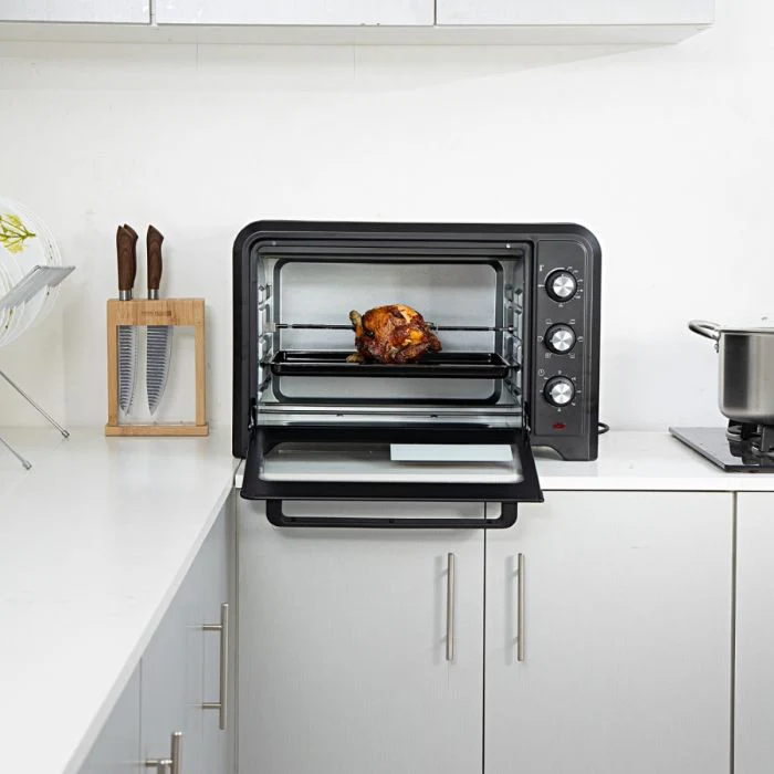 Geepas Electric Oven with Rotisserie GO4450 | 42L Capacity| 2000W Power| 60 Minutes Timer| Adjustable Temperature Control| Multi-Cooking Functions | 2 Years Warranty - Image 3