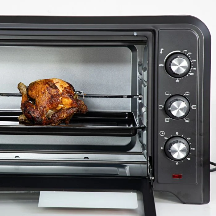 Geepas Electric Oven with Rotisserie GO4450 | 42L Capacity| 2000W Power| 60 Minutes Timer| Adjustable Temperature Control| Multi-Cooking Functions | 2 Years Warranty - Image 4