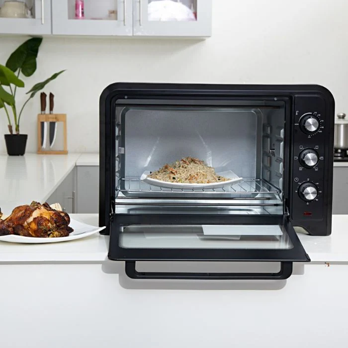 Geepas Electric Oven with Rotisserie GO4450 | 42L Capacity| 2000W Power| 60 Minutes Timer| Adjustable Temperature Control| Multi-Cooking Functions | 2 Years Warranty - Image 6