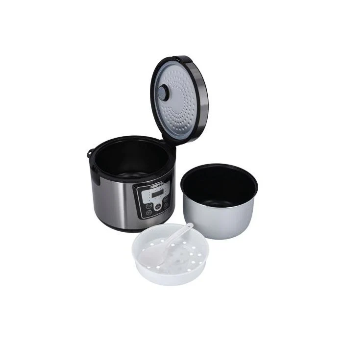 Geepas Electric Pressure Cooker - Multi-Cooker with Non-Stick Pot | Digital Display LED Screen with Touch Selection Menu | 12 One-Touch Programs | 24 Hours Timer | 2 Years Warranty - Image 7