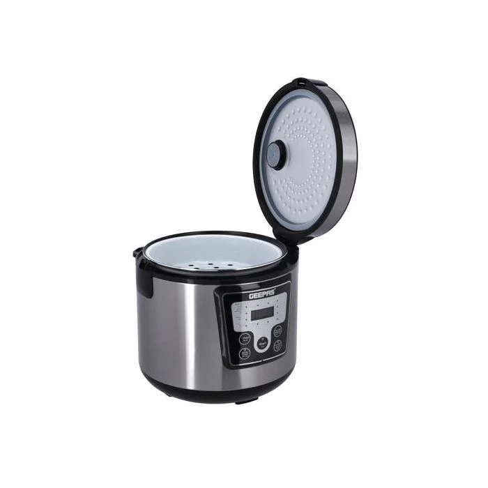 Geepas Electric Pressure Cooker - Multi-Cooker with Non-Stick Pot | Digital Display LED Screen with Touch Selection Menu | 12 One-Touch Programs | 24 Hours Timer | 2 Years Warranty - Image 8