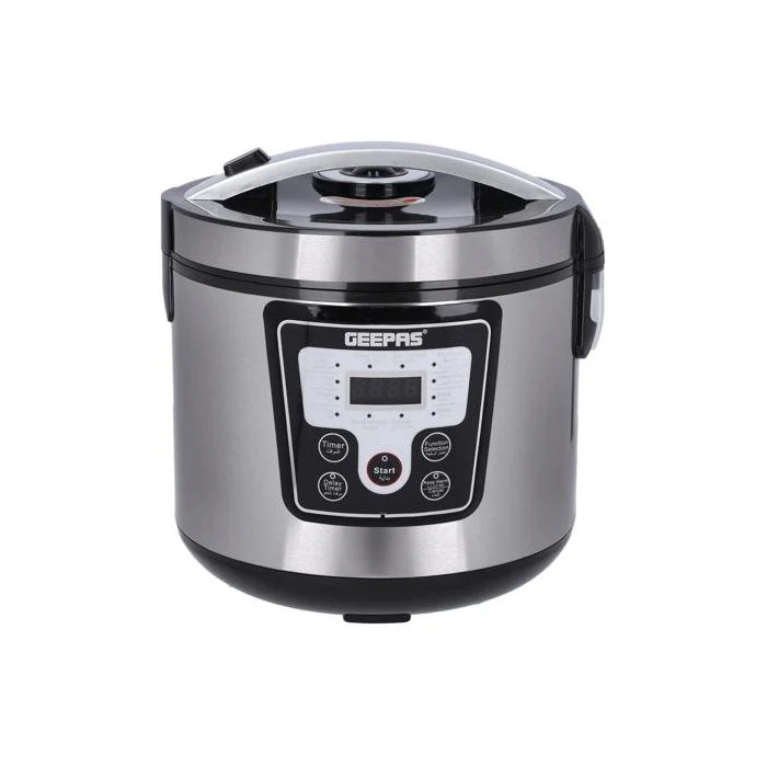 Geepas Electric Pressure Cooker - Multi-Cooker with Non-Stick Pot | Digital Display LED Screen with Touch Selection Menu | 12 One-Touch Programs | 24 Hours Timer | 2 Years Warranty - Image 9