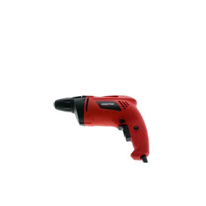 Geepas Electric Screw Driver 500W - Variable Speed 0 to 4200 RPM | Forward & Reverse Button with Lock-On Switch | Trigger-Lock | Ideal for Drilling, Screw Tightening & Loose - Image 2