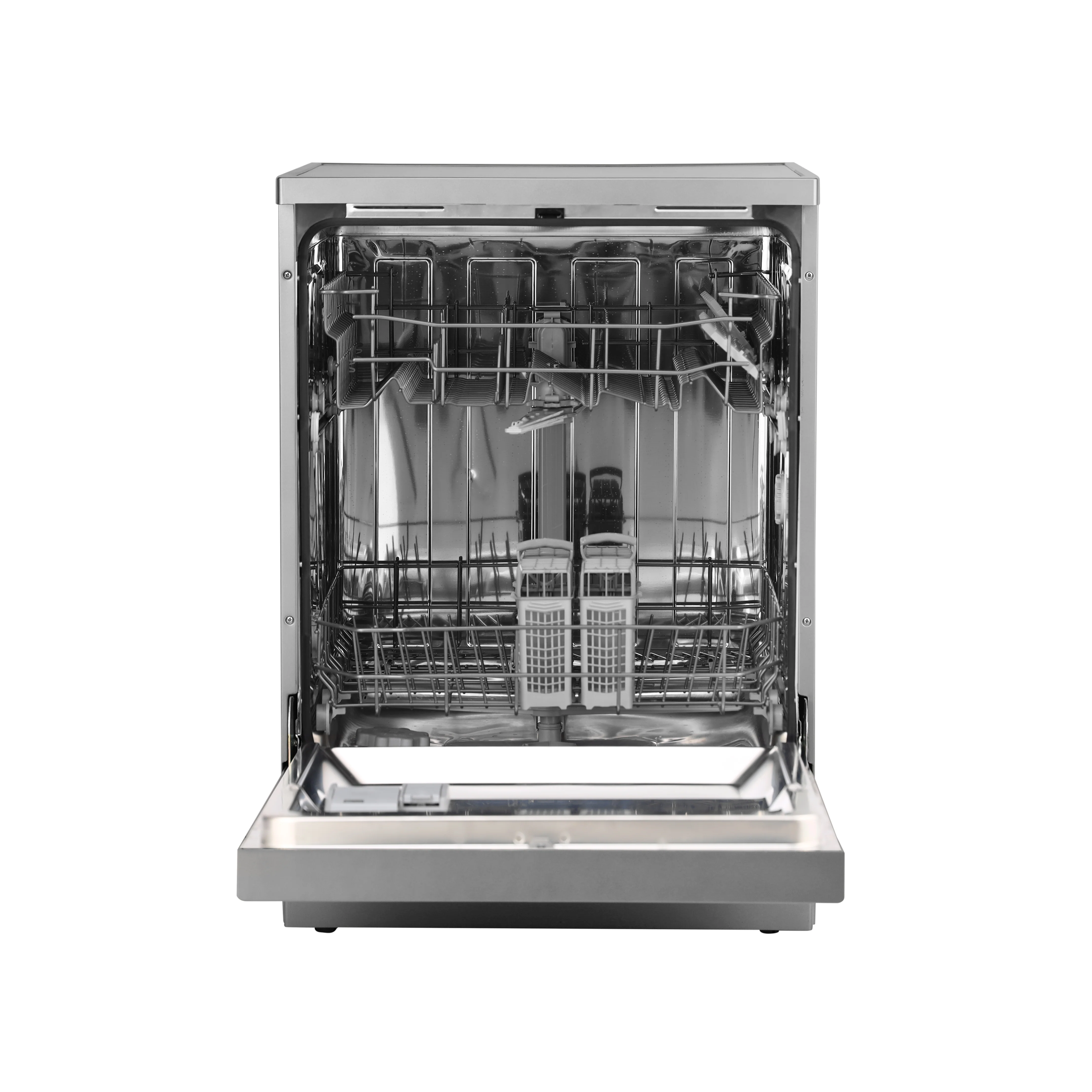 Geepas Free Standing Dishwasher GDW1354SV | 13 Place Settings, 2 Baskets, Stainless Steel Tub, 5 Wash Programs, Delay Timer, LED Display, Child Lock, 2Year Warranty - Image 4