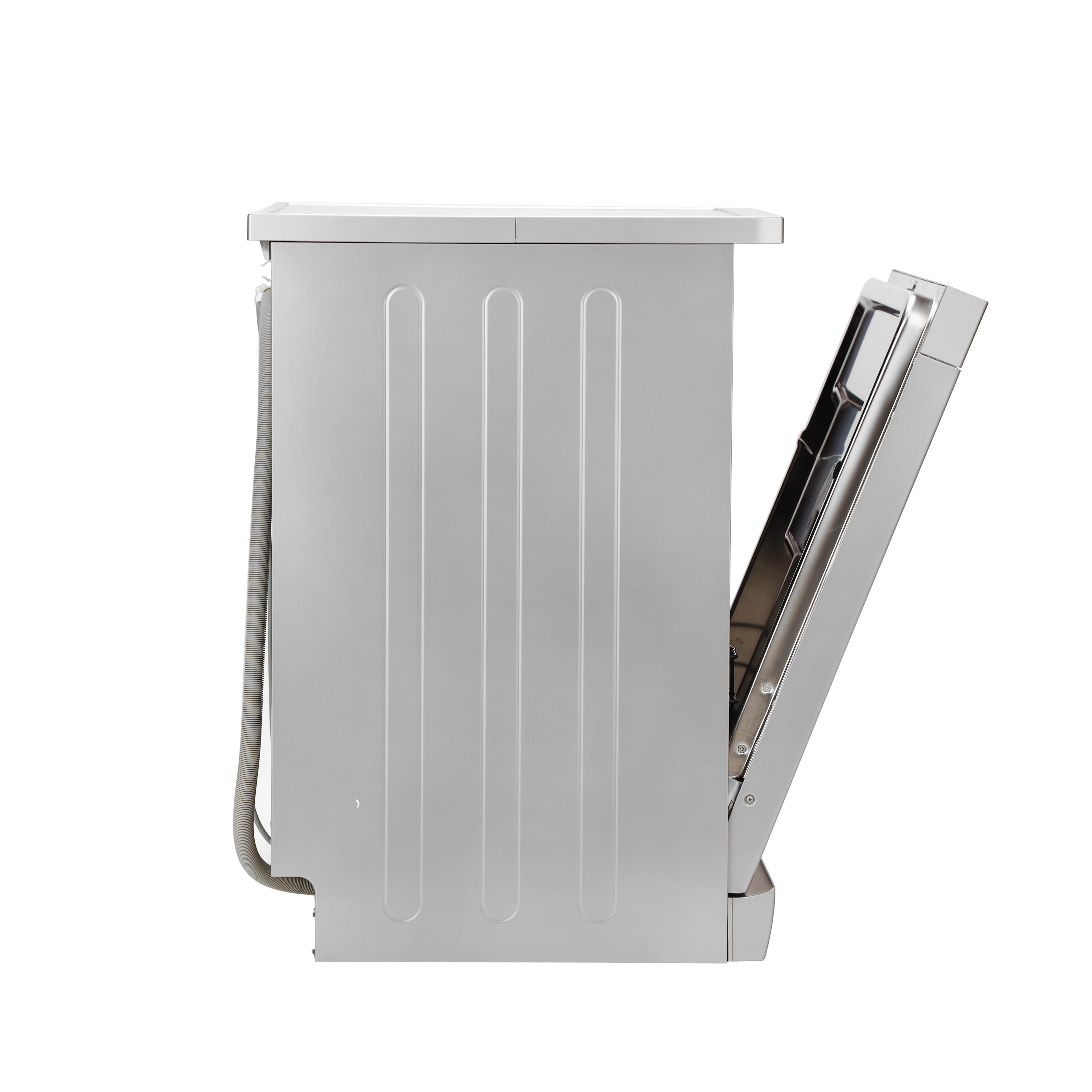 Geepas Free Standing Dishwasher GDW1464SV|13 Place Settings, 2 Baskets, Stainless Steel Tub, 7 Programs, Quick  Wash, Delay Timer, LED Display, Child Lock, 2Year Warranty - Image 4