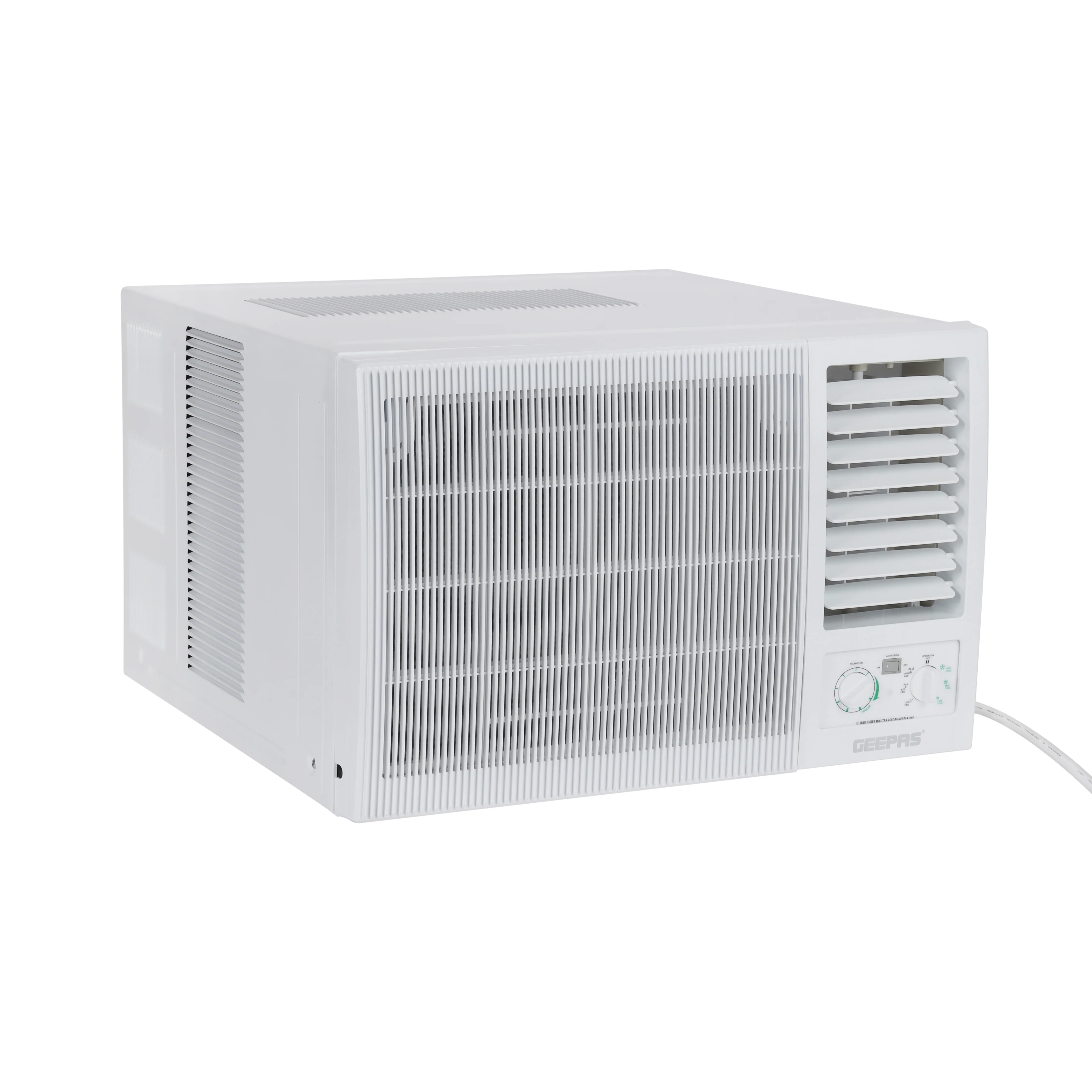 Geepas GACW1878CU Window Air Conditioner | 17570 BTU with Fast Cooling | Golden Fin Condenser | 4D Airflow | Energy Efficient Operation | 1 Year Manufacturer Warranty - Image 2