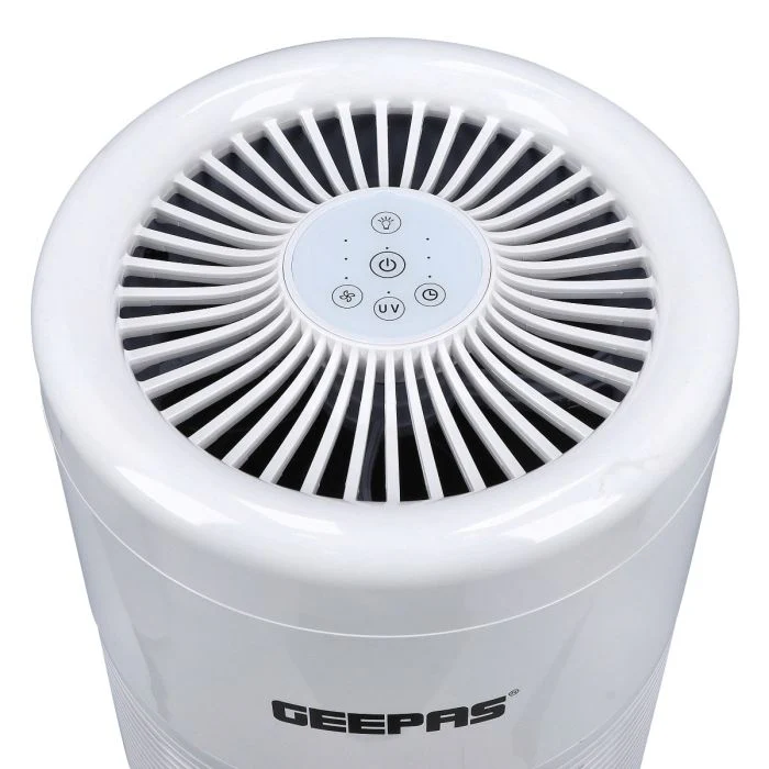 Geepas GAP16014 Air Purifier | Electronic Touch Control | 3 Fan Speeds | UV Function | Timer 2/4/8 Hours | Night Light | Filter Reset Reminder |Ideal for Home & Office - Image 4