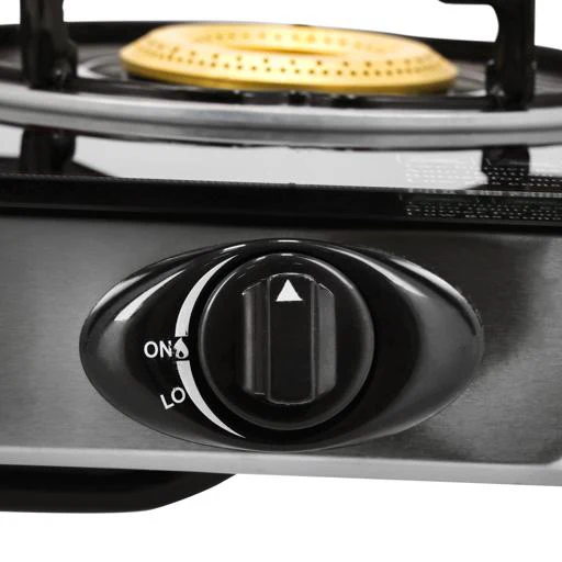 Geepas GGC31027 Gas Cooker | 2 High-Efficiency Brass Burners with Tempered Glass Top| Automatic Ignition| Strong & Durable Design| Easy to Clean| 2 Years Warranty - Image 6