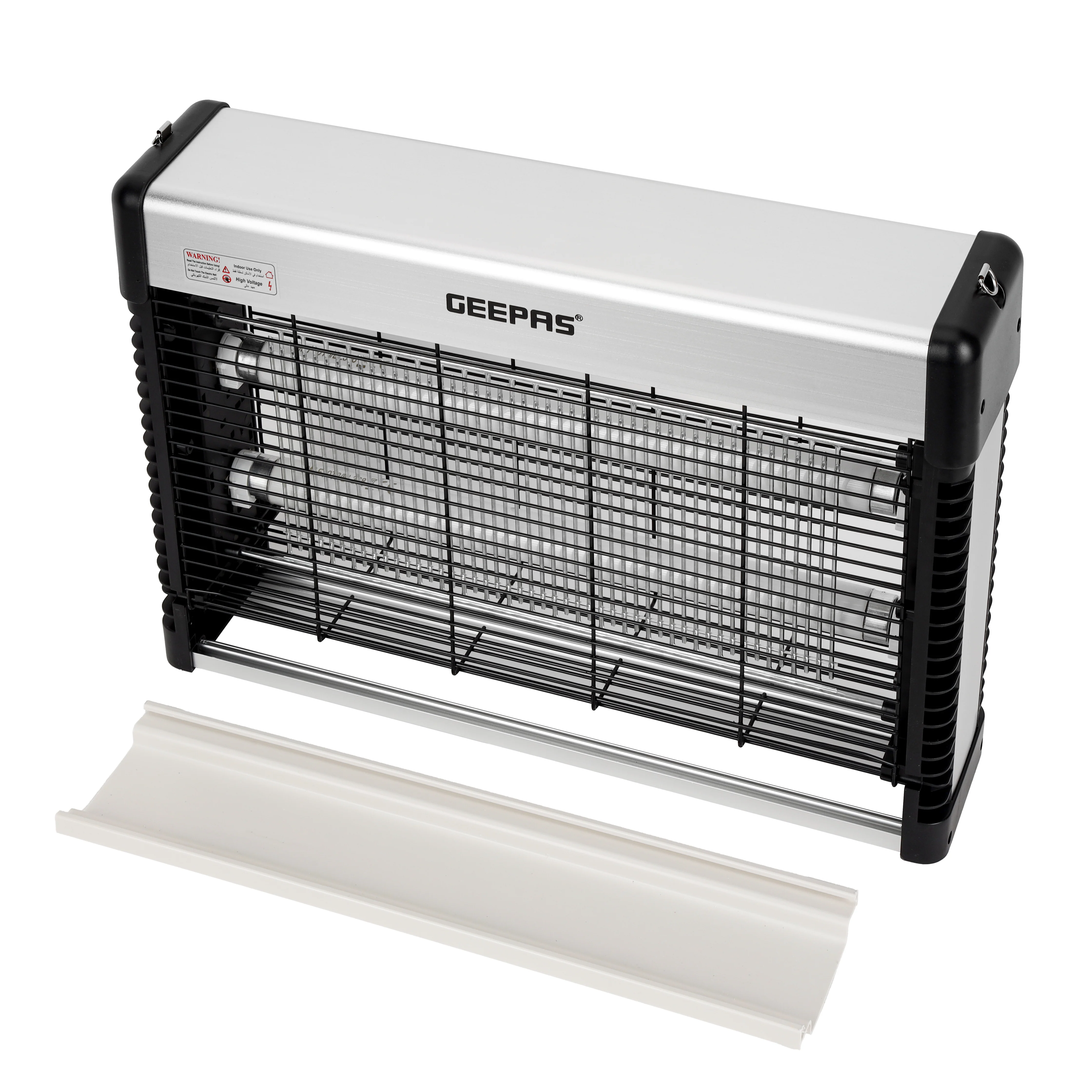 Geepas GBK1133N Electric Insect Killer | 20W UV Bug Zapper with 2x10W Tubes | Pollution-Free, Low Power Consumption| Automatic Pest Control Device | 2 Years Warranty - Image 4