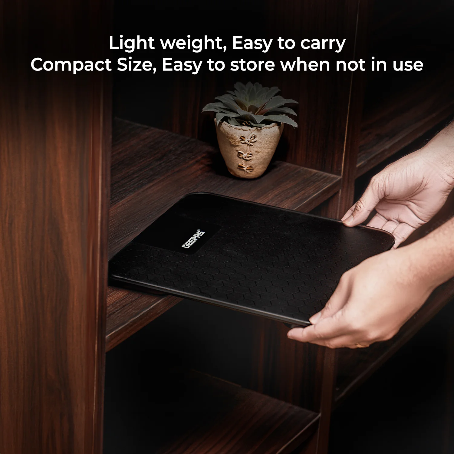 Geepas GBS46524UK Digital Body Scale | High Precision Sensor System | 180kg Capacity, Tempered Glass Top, ABS Base | Multi-Purpose Body Weighing Machine | 2 Year Warranty - Image 4