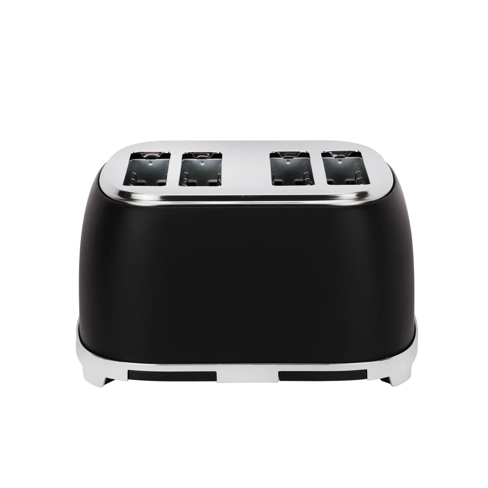 Geepas GBT36564UK-BK 4 Slice Toaster | Powerful 1500W Metal Body | 6 Browning Levels | Removable Crumb Tray | Defrost, Reheat & Cancel Functions with Cord Storage - Image 3