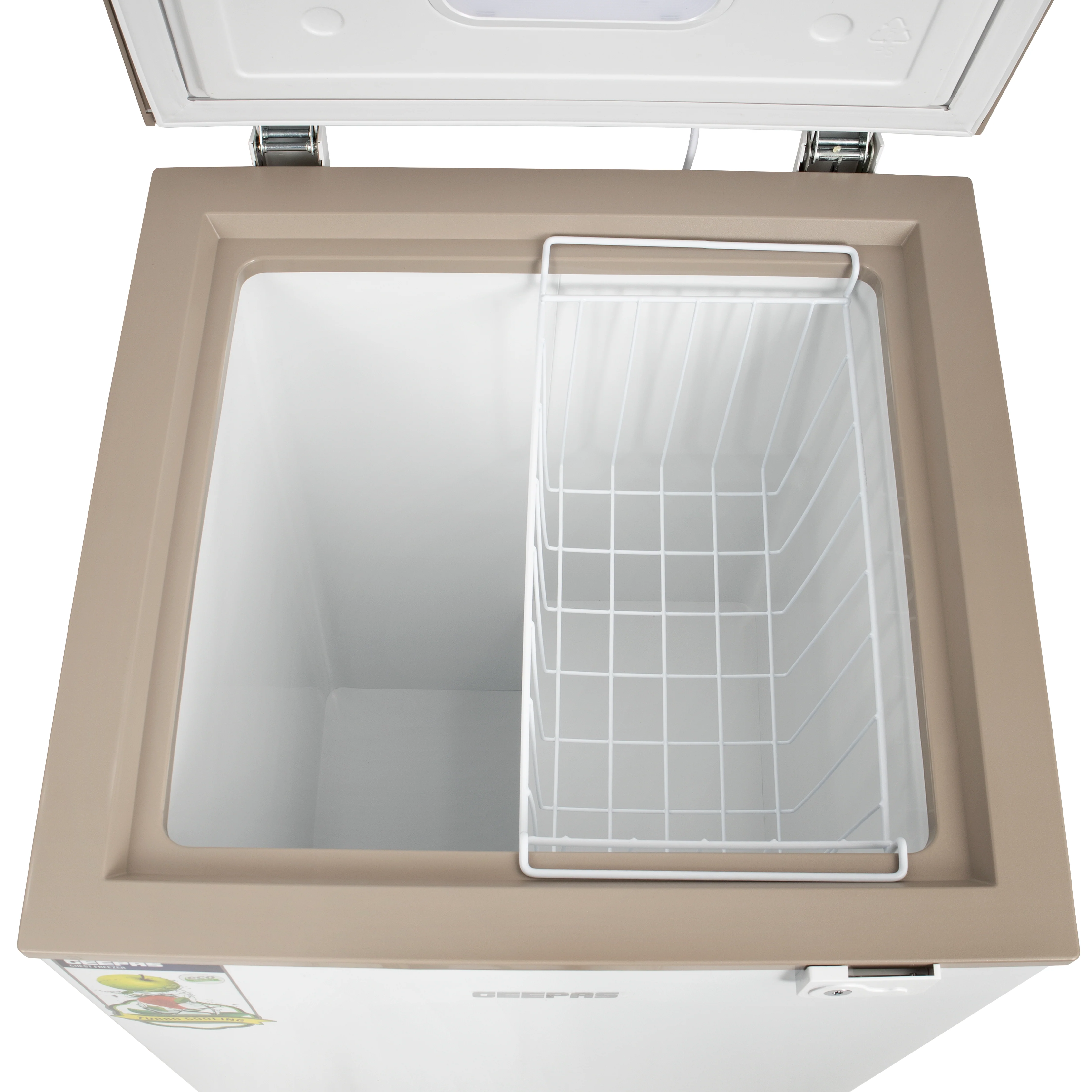 Geepas GCF1206WAH Chest Freezer |120L Compact Deep Freezer | Energy-Efficient Cooling System | Adjustable Thermostat| Low Noise Operation| Durable Build | 1-Year Warranty - Image 5