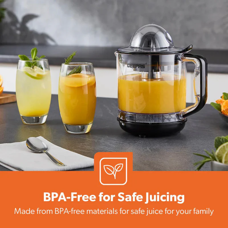 Geepas GCJ9900 Citrus Juicer | 1.0L Large Capacity | Two-Way Rotation for Maximum Extraction | Durable Copper Motor | 25W Power | Easy to Clean |  2 Years Warranty - Image 3