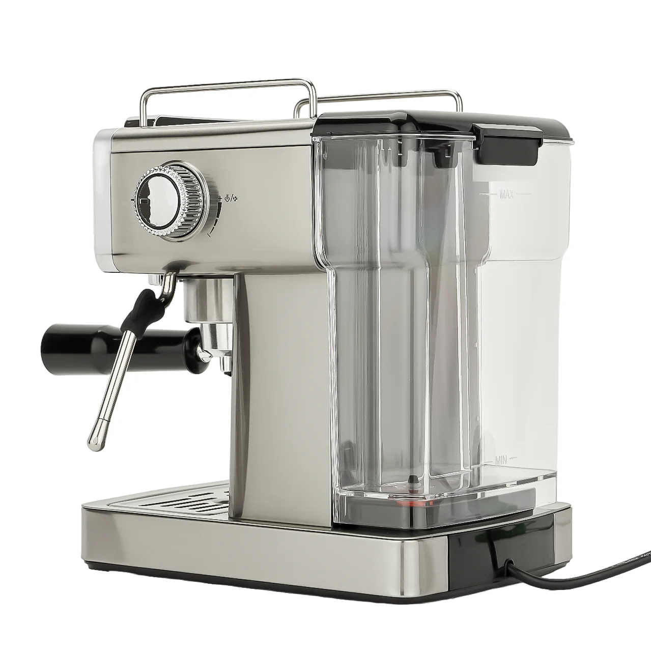 Geepas GCM41520 Espresso Coffee Machine | 20 Bar High-Pressure ULKA Pump, 1.8L Detachable Water Tank| Professional Frothing Function| Dual Cup Filter | 2 Years Warranty - Image 4