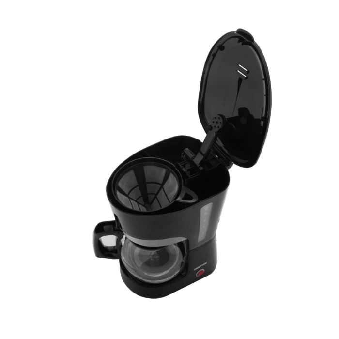 Geepas GCM6103 Coffee Maker | 1.5L Capacity| High-Temperature Glass Carafe| Permanent Nylon Filter| Transparent Water Gauge| Non-Stick Warming Plate| 1000W Power - Image 4