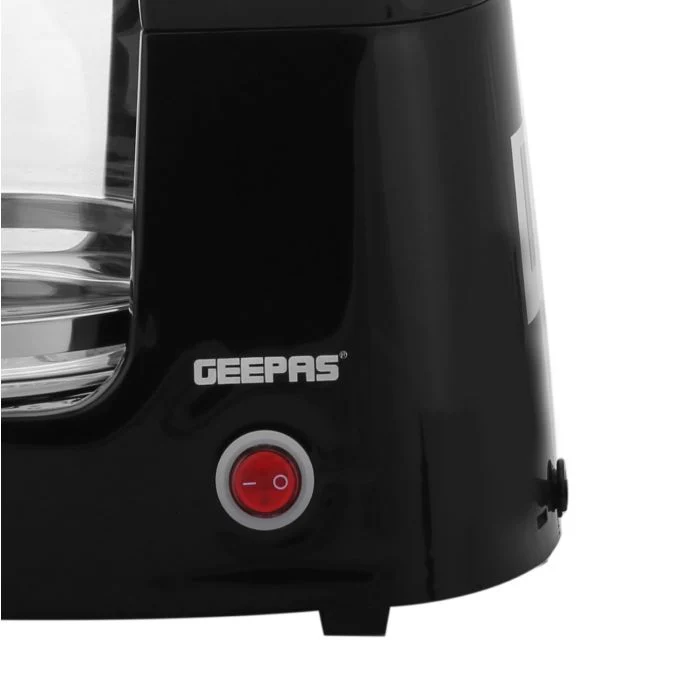 Geepas GCM6103 Coffee Maker | 1.5L Capacity| High-Temperature Glass Carafe| Permanent Nylon Filter| Transparent Water Gauge| Non-Stick Warming Plate| 1000W Power - Image 6